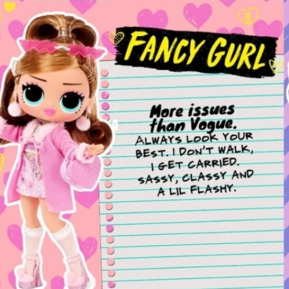 L.O.L. SURPRISE! TWEENS FASHION DOLL PLAYSET BNIB “FANCY GURL” SERIES ONE - Picture 11 of 13